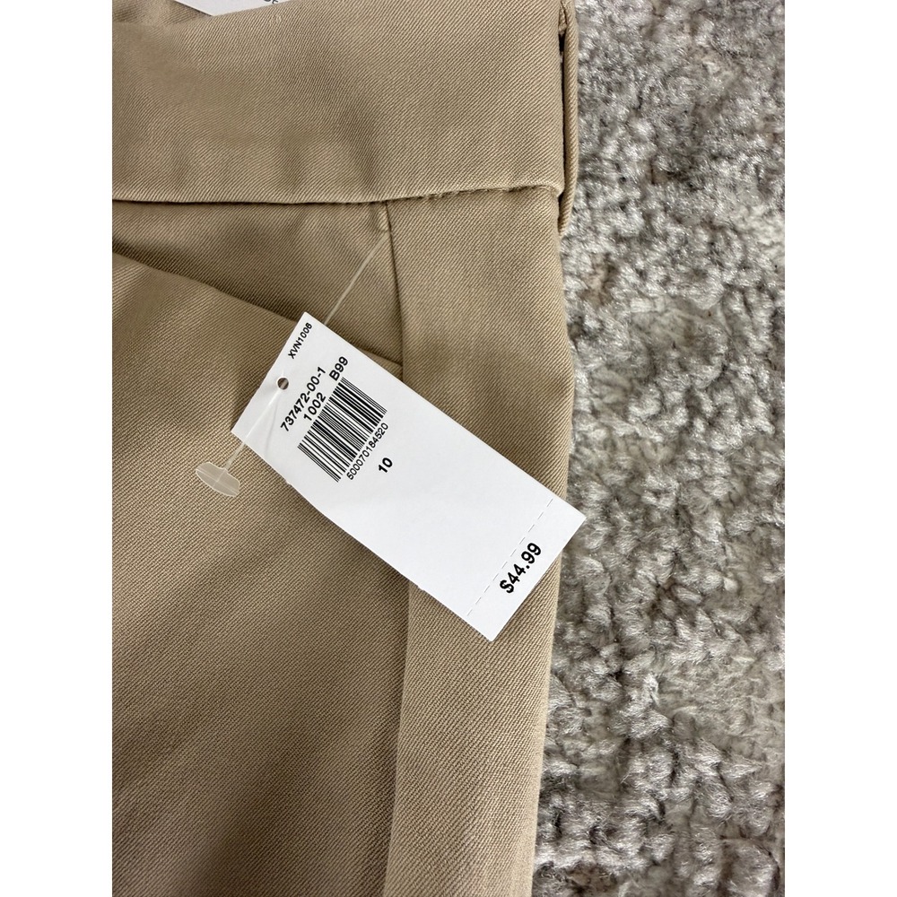 New Old Navy Size 10 High-Rise Pixie Skinny Ankle‎ Chino Pants Tan Women - Picture 9 of 12